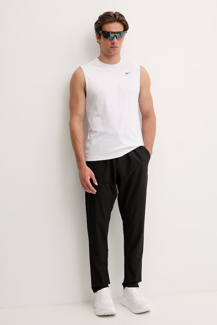 Calvin Klein Performance spodnie dresowe męskie LVGMS6P602 czarny SS26