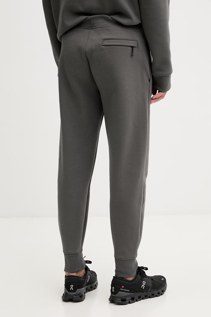 Îmbrăcăminte On pantaloni de trening pentru bărbați, cu bumbac Focus Tech 1MF30320345 gri