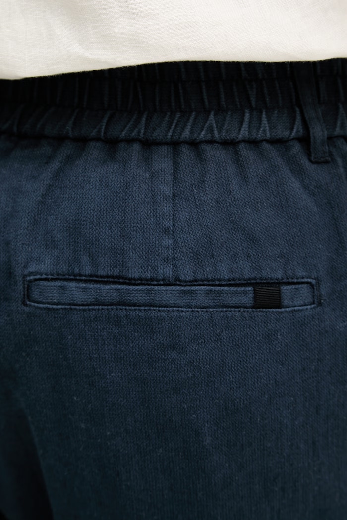 Mos Mosh pantaloni pentru bărbați, cu in Baldo bleumarin 510150