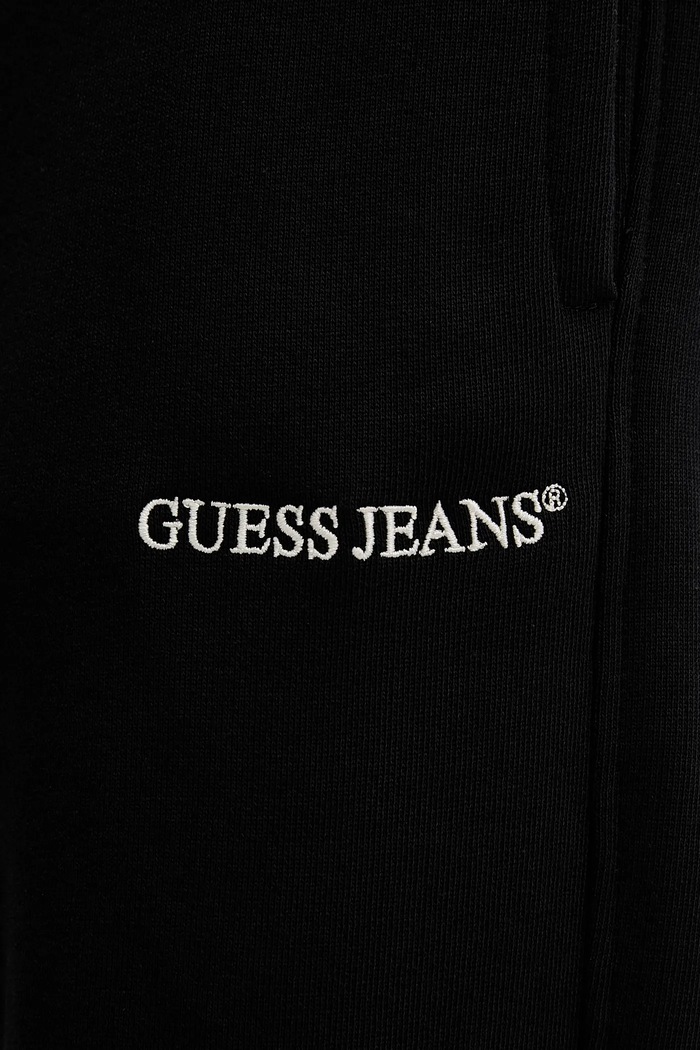 Bavlnené tepláky Guess Jeans čierna M6RB70.KCPR1