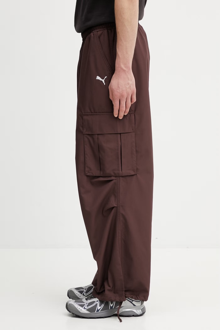 Puma Future pantaloni de trening pentru bărbați 633033 maro SS26