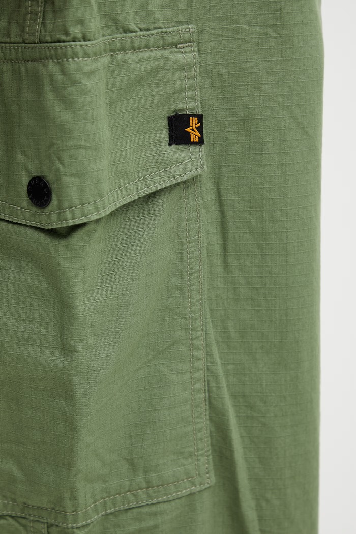Alpha Industries Ripstop Cargo Pant παντελόνι cargo βαμβακερό ανδρικό πράσινο 258200