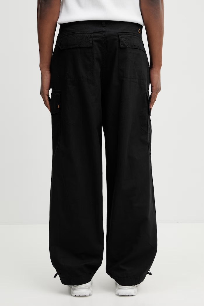 Îmbrăcăminte Alpha Industries Ripstop Cargo Pant pantaloni cargo de bumbac pentru bărbați 258200 negru