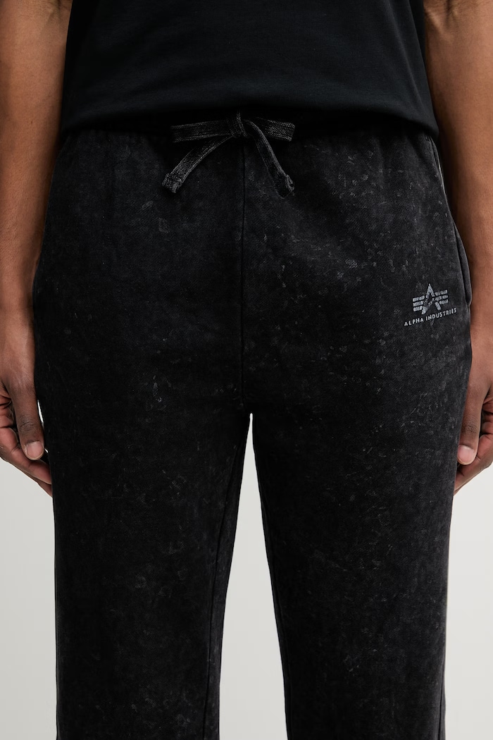 Alpha Industries Vintage Basic Jogger SL Ανδρικό παντελόνι επίσημο με βαμβάκι μαύρο 258361