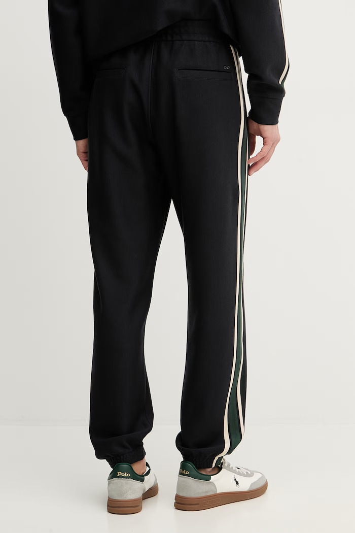 Oblečenie Emporio Armani teplákové nohavice pánske EM005200.AF24209 tmavomodrá
