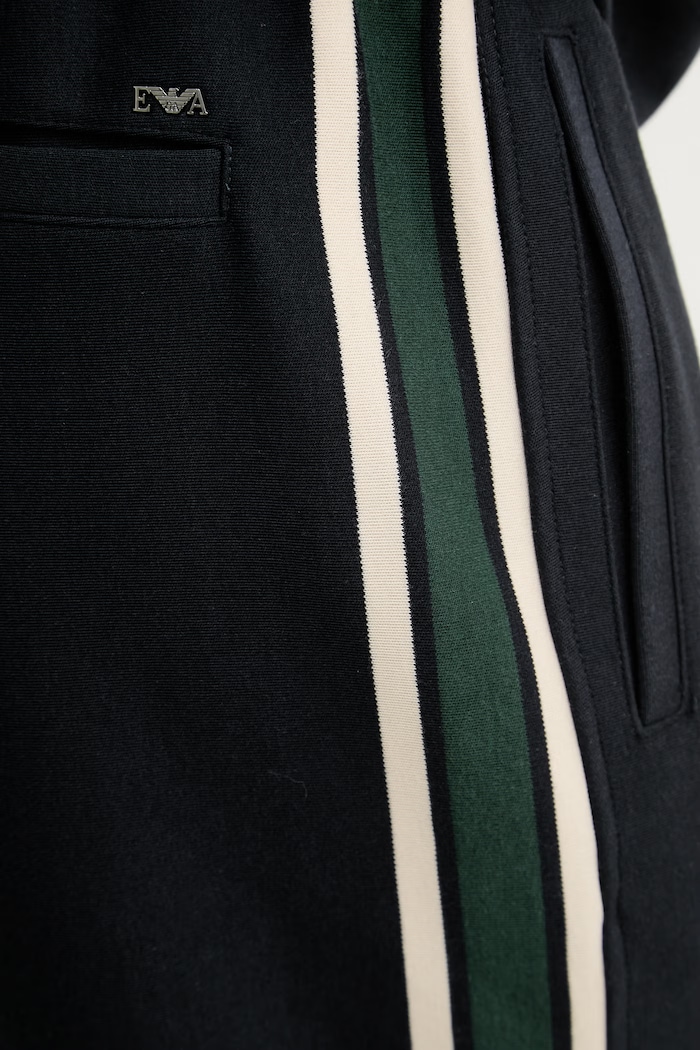 Emporio Armani teplákové nohavice pánske tmavomodrá EM005200.AF24209