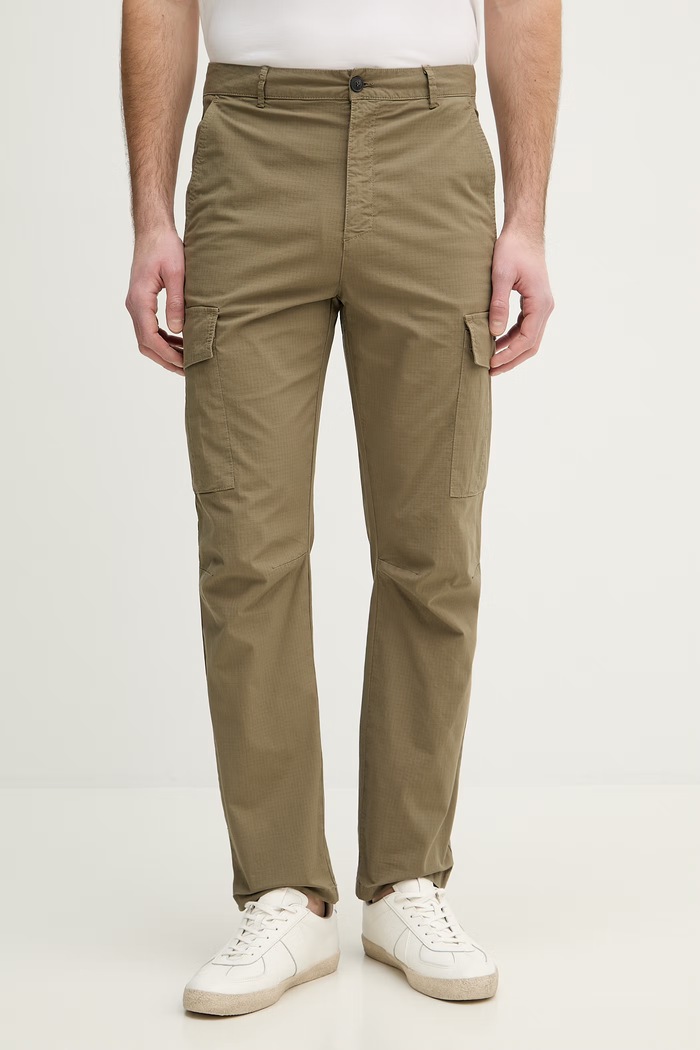 Trussardi spodnie z elastanem zielony P723M000138N