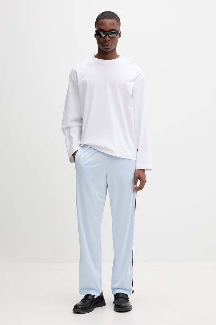 adidas Originals spodnie dresowe męskie Firebird KC8010 niebieski SS26