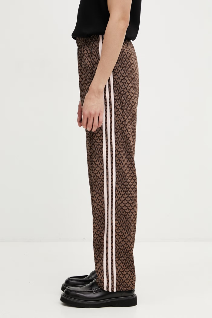 adidas Originals Firebird παντελόνι επίσημο Ανδρικό KE1678 καφέ SS26