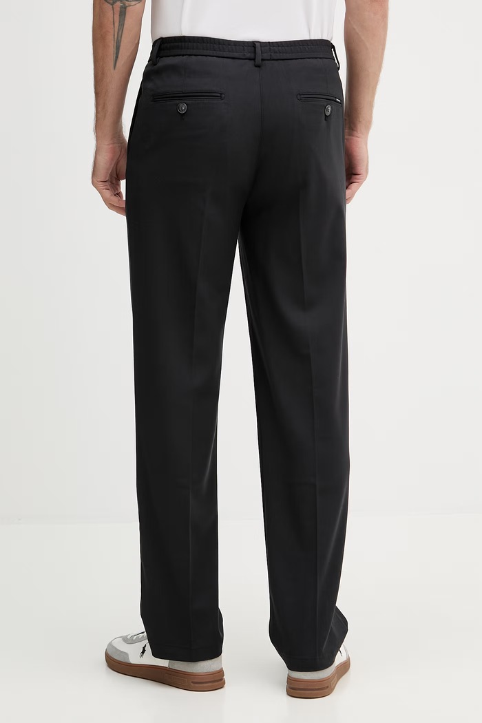 Îmbrăcăminte Lindbergh pantaloni pentru bărbați 30.022053 negru