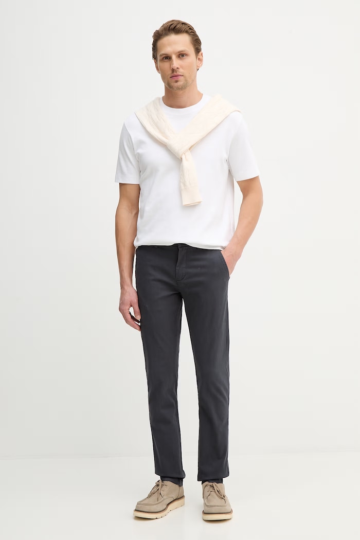 Lindbergh spodnie 30.005044 granatowy SS26