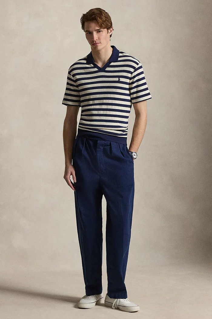 Одяг Бавовняні штани Polo Ralph Lauren 710B20873 темно-синій