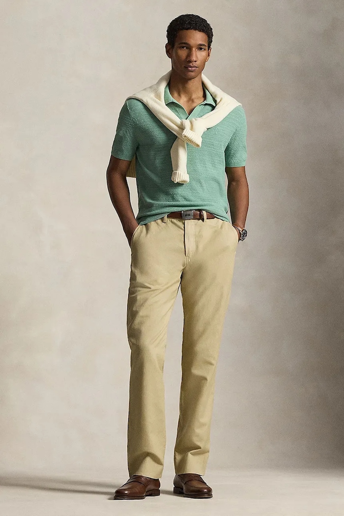 Îmbrăcăminte Polo Ralph Lauren pantaloni pentru bărbați in 710A13235 maro