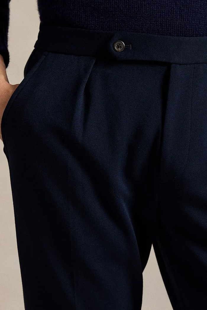 Nohavice Polo Ralph Lauren tmavomodrá 715980055