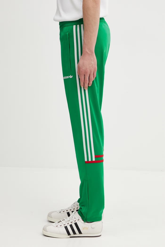 adidas Originals FMF TP 86 pantaloni de trening pentru bărbați JX4102 verde SS26