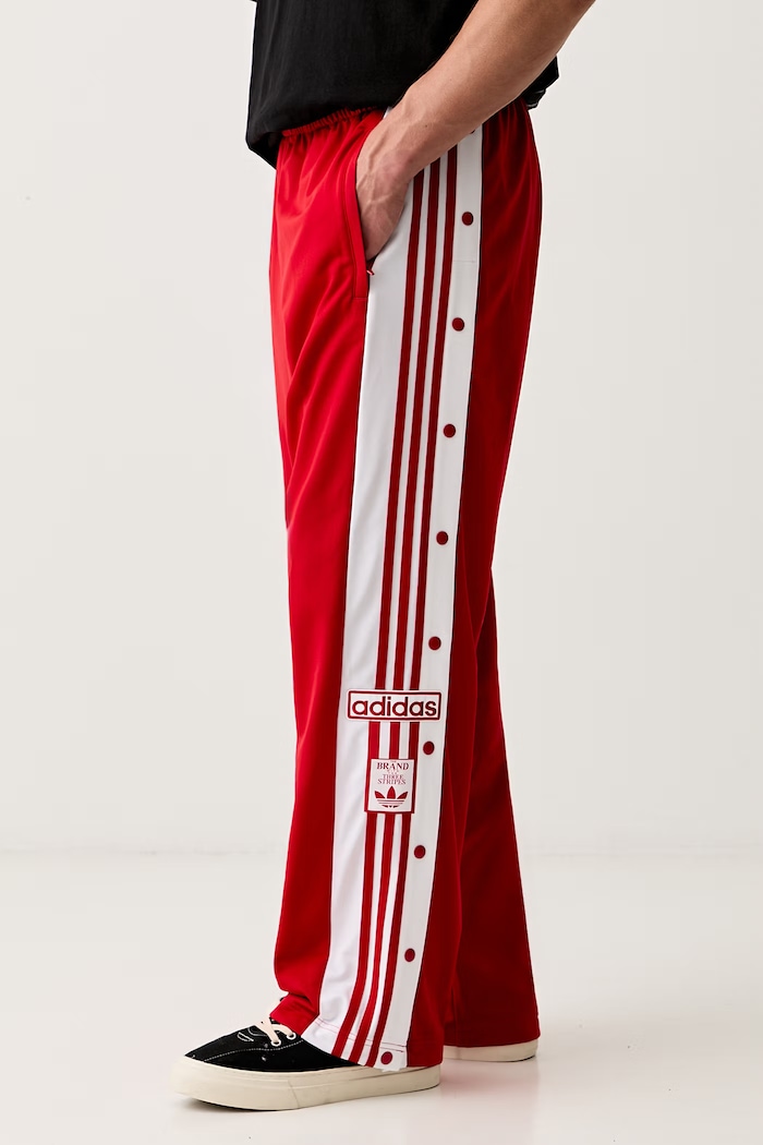 adidas Originals tepláky pánské ADIBREAK TP červená KD4093