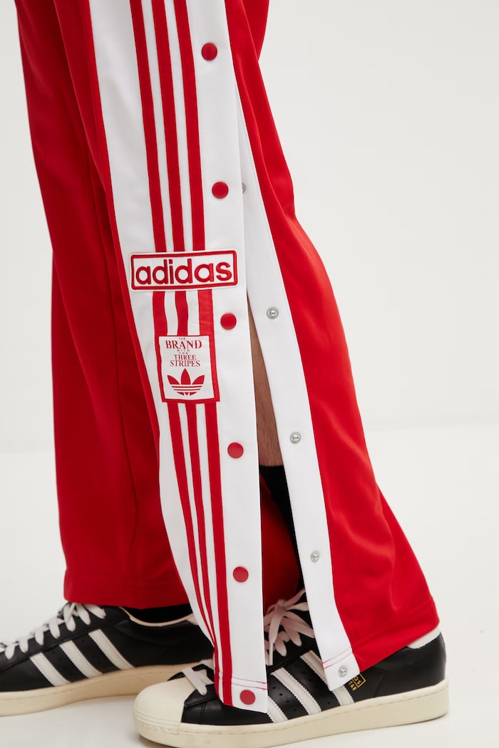 adidas Originals ADIBREAK TP спортивні штани чоловічі червоний KD4093