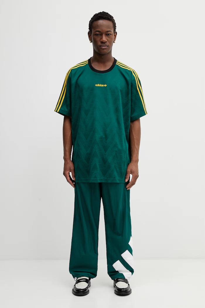 adidas Originals ravne hlače moške TRACK PANT KE0870 zelena