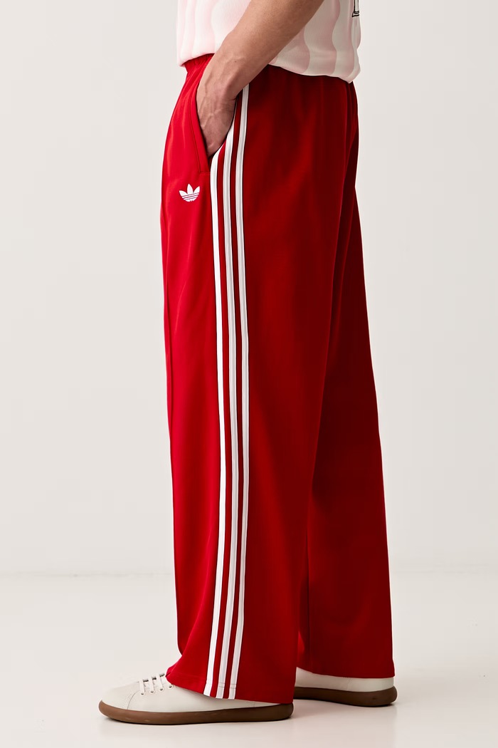 adidas Originals tepláky pánské OS TP červená KE3498