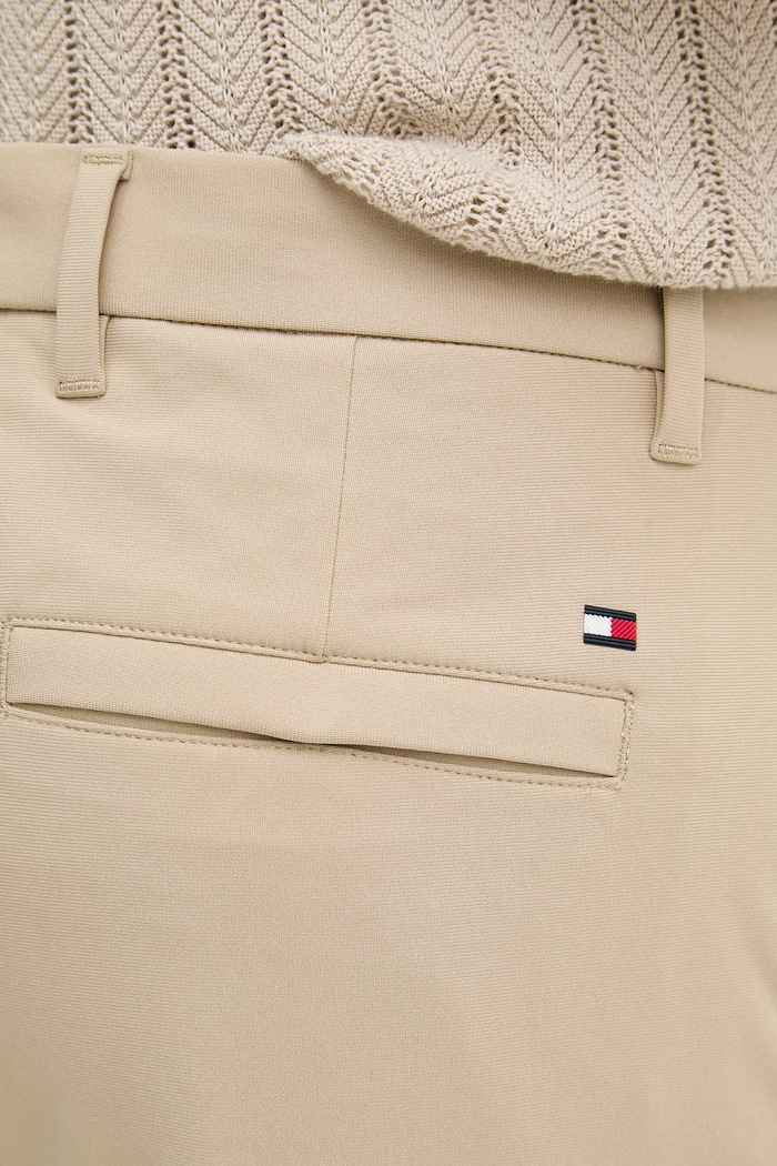 Tommy Hilfiger nohavice chinos pánske béžová MW0MW43408