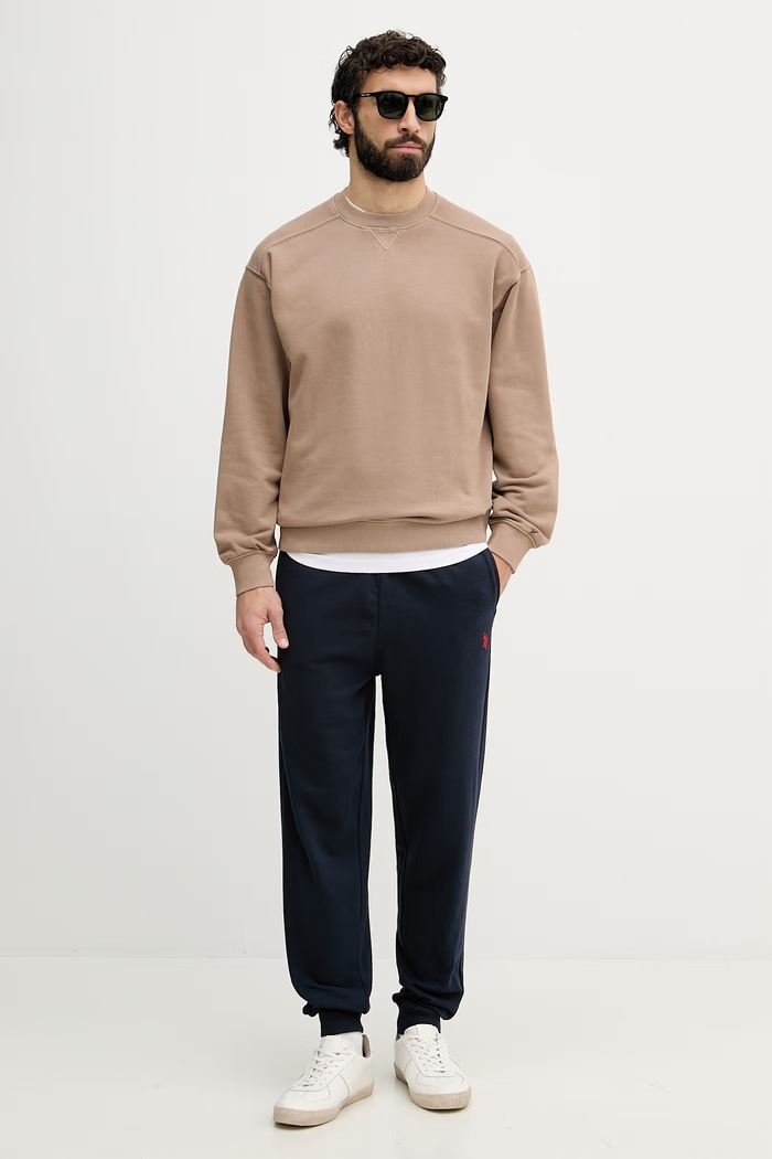 U.S. Polo Assn. trenirka moška DHM LB MUP4344 mornarsko modra SS26