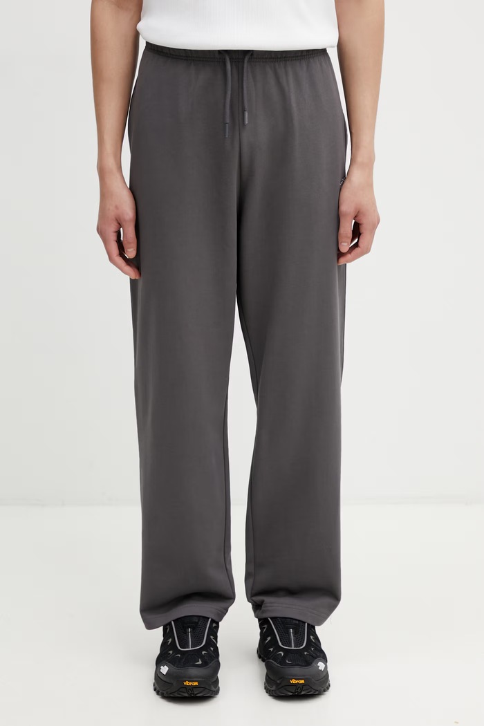 The North Face Essential Light spodnie dresowe bawełniane męskie szary NF0A8GQHRHI1