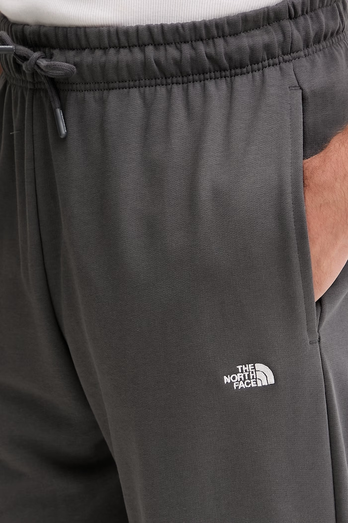 The North Face spodnie dresowe męskie bawełniane Essential Light szary NF0A8GQHRHI1
