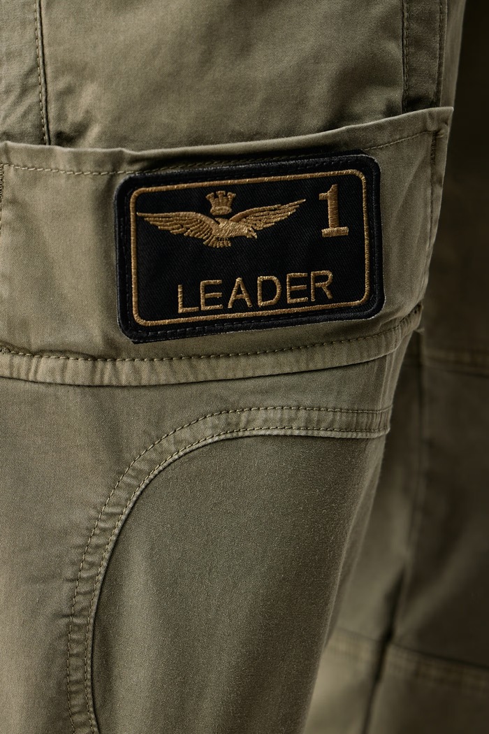 Παντελόνι Ανδρικό Aeronautica Militare PA1387UCT01493 πράσινο