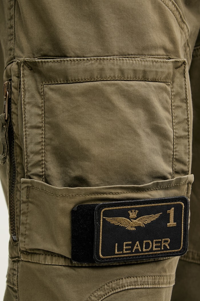 Aeronautica Militare nohavice pánske PA1387UCT01493 zelená
