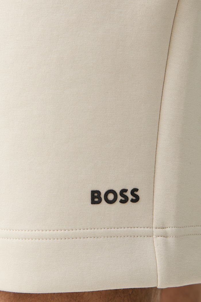 BOSS Green teplákové šortky pánske s bavlnou 50558970
