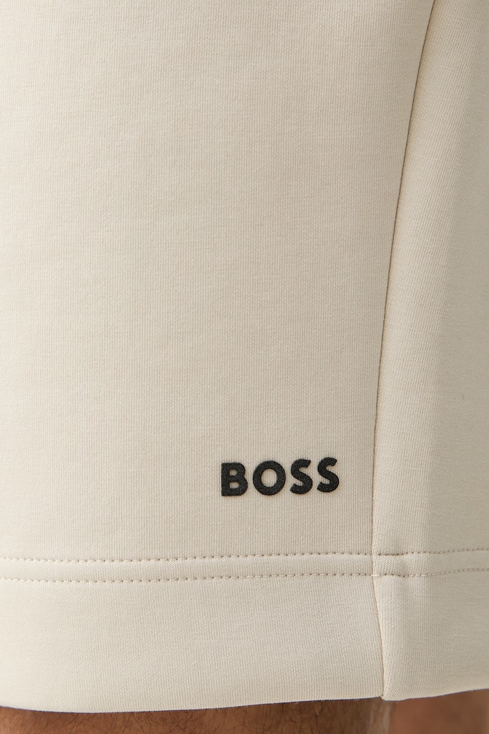 BOSS Green teplákové šortky pánske s bavlnou 50558970