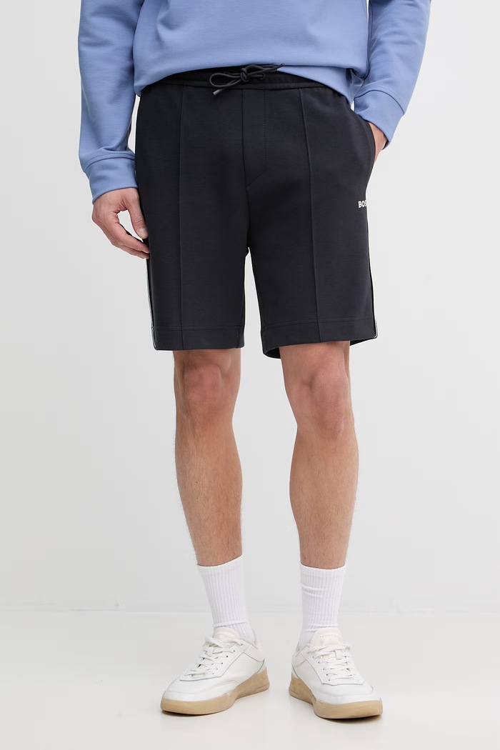 BOSS Green pantaloni scurți bărbați bleumarin 50561776