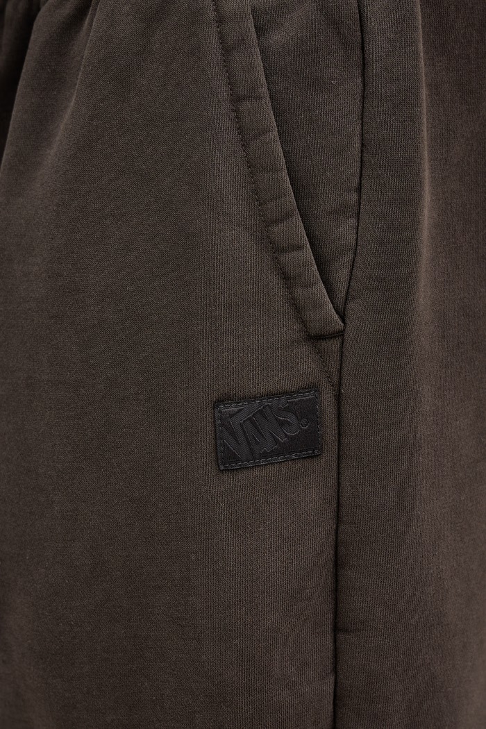 Vans teplákové nohavice pánske s bavlnou Premium LX Fleece zelená VN000T7FEMV1
