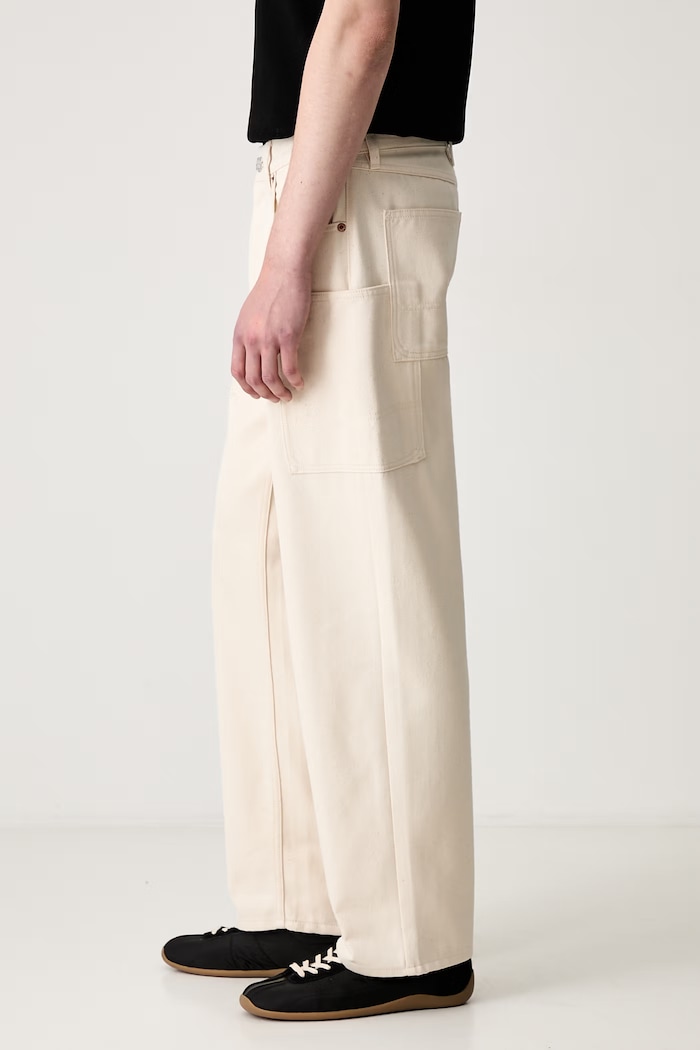 Kenzo Cargo Pants cotton Men's FG55DP4086W0 beige SS26