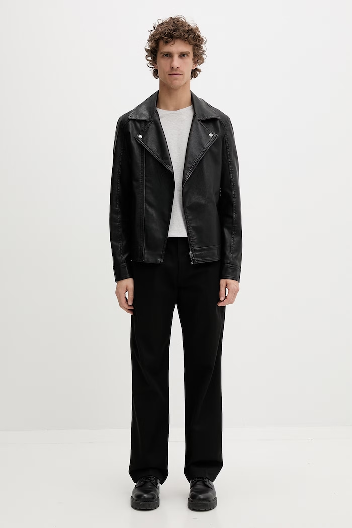 Dickies pantaloni drepți pentru bărbați DK0A8858BLK1 negru SS26