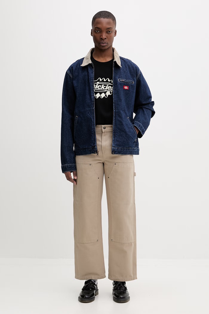 Dickies ravne hlače moške bombažne DK0A87PE0DS1 bež SS26