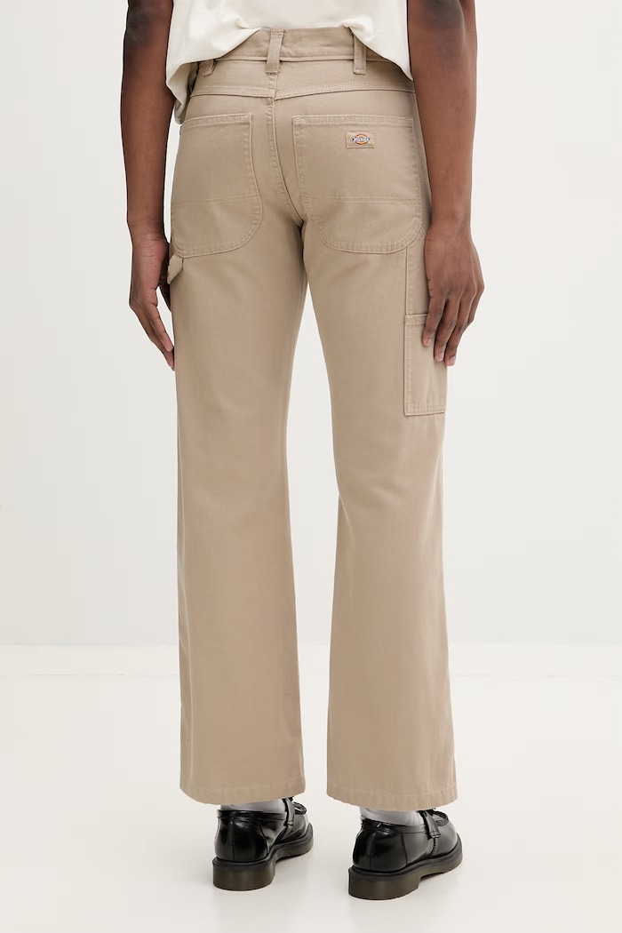 Oblačila Dickies hlače moške bombažne DK0A87PD0DS1 bež