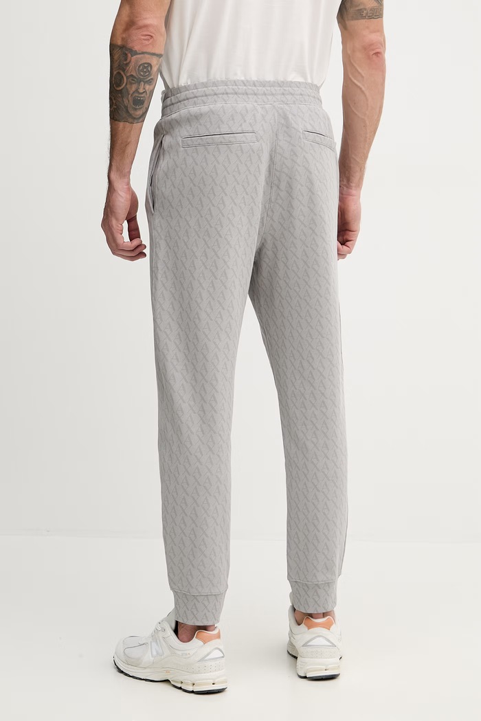 Oblečenie Armani Exchange teplákové nohavice pánske bavlnené XM001226.AF11847 sivá