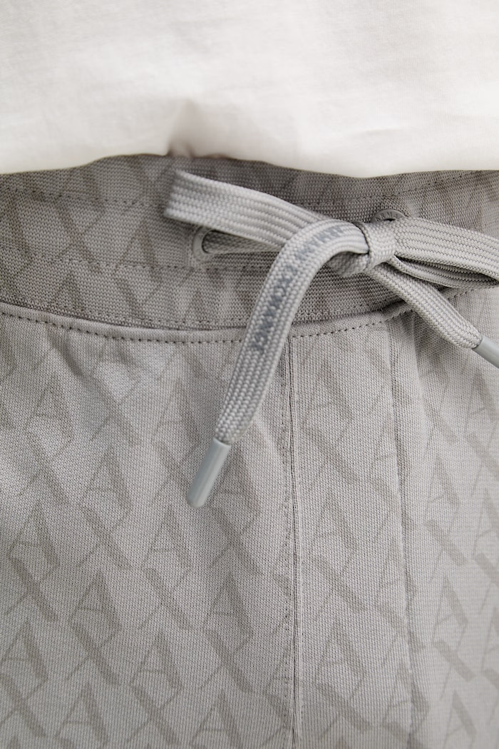 Armani Exchange teplákové nohavice pánske bavlnené sivá XM001226.AF11847