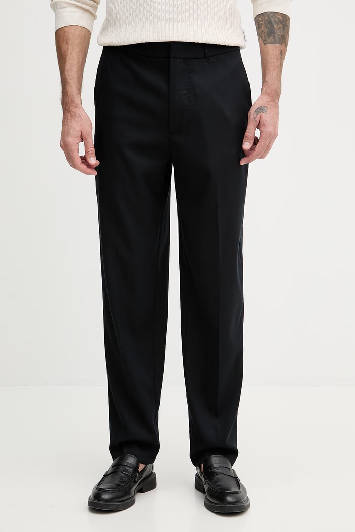Armani Exchange pantaloni bărbați bleumarin XM002091.AF22294