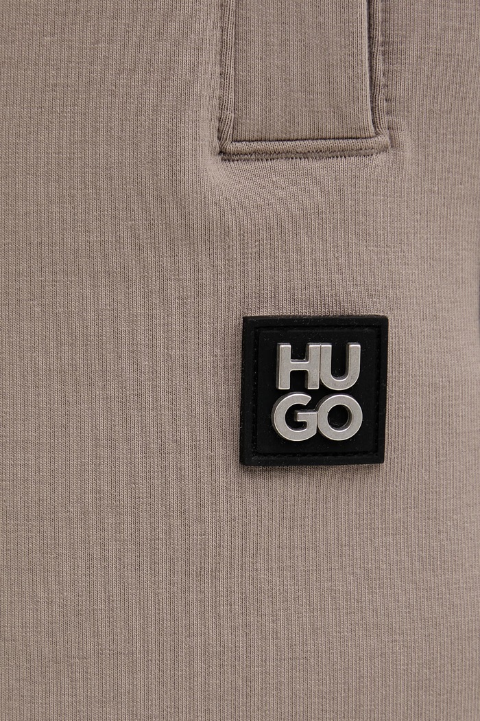 HUGO pantaloni scurți de trening pentru bărbați, din bumbac Dimacshort bej 50562844