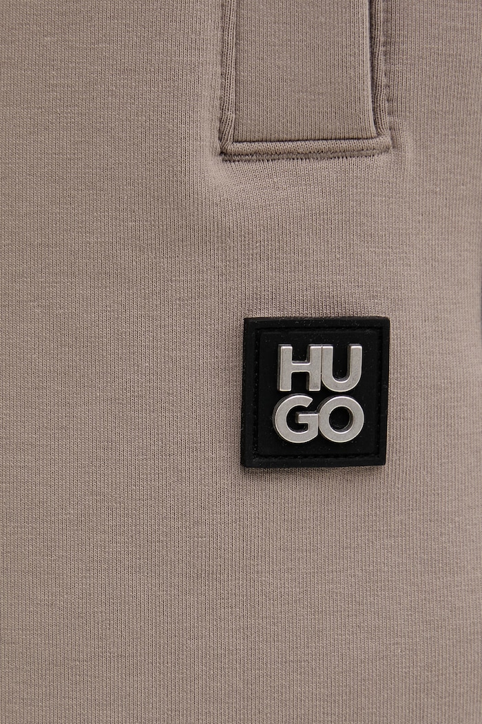 HUGO pantaloni scurți de trening pentru bărbați, din bumbac Dimacshort bej 50562844