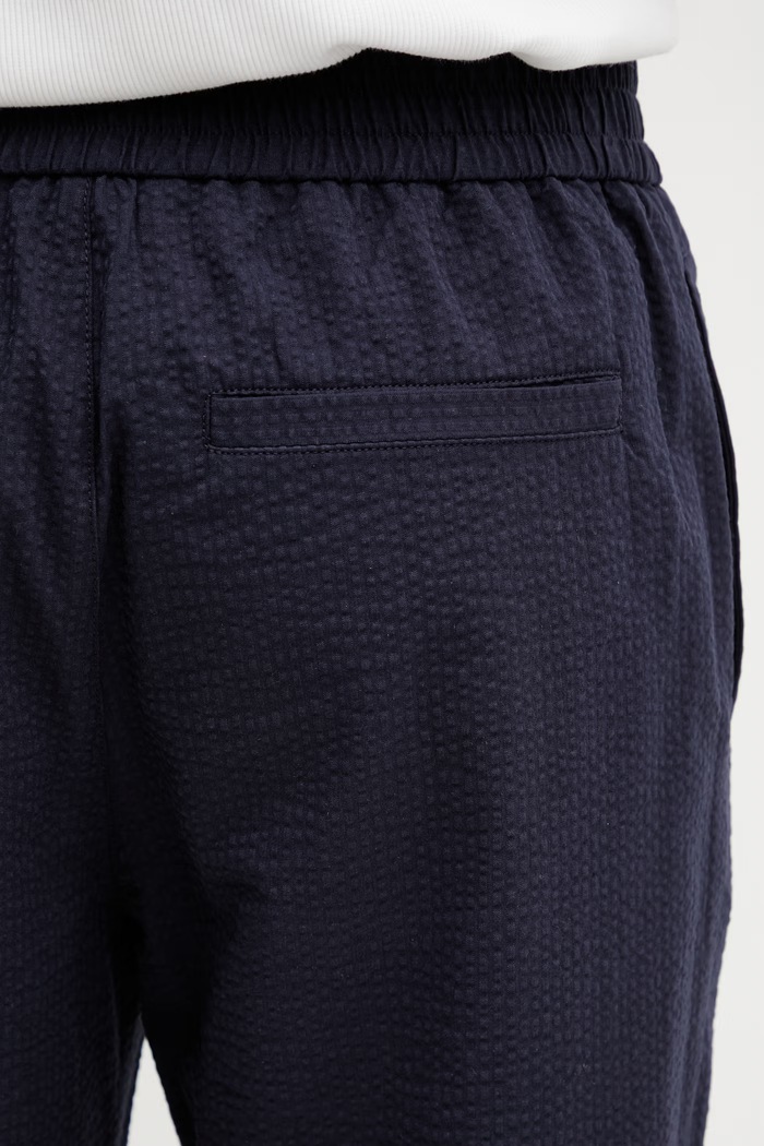 A.P.C. Joaquin kalhoty bavlněné pánské námořnická modř COGXU.H08454