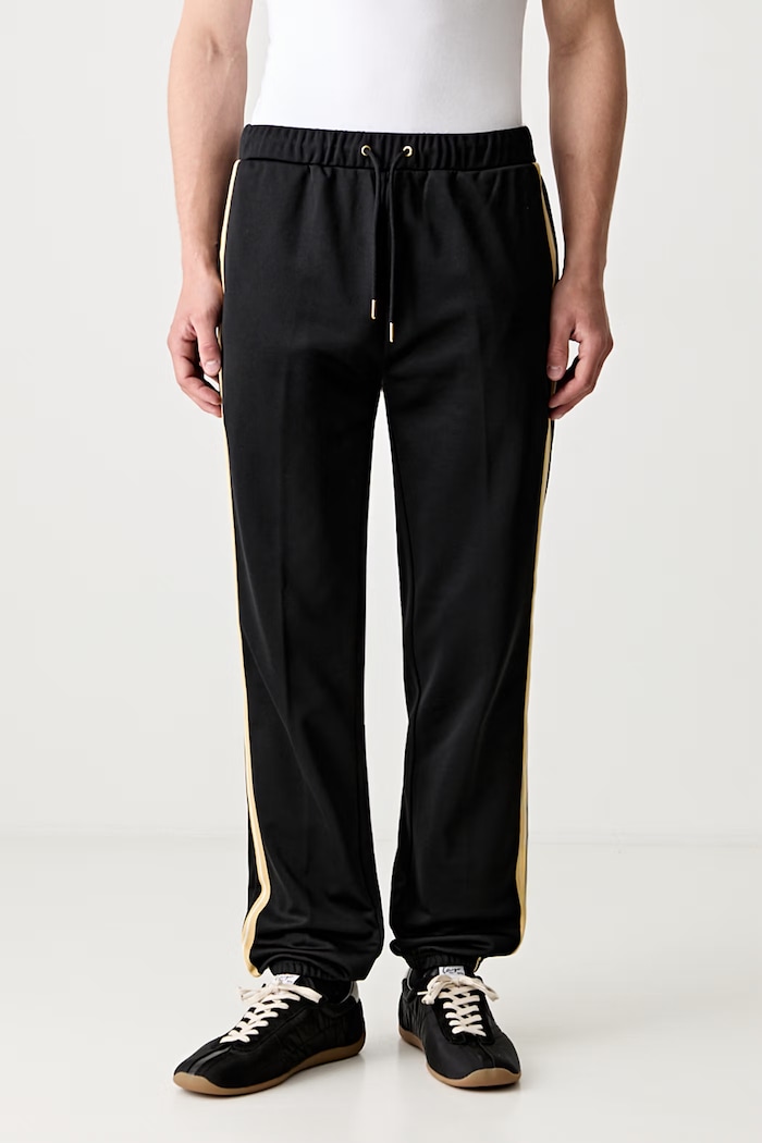 Fred Perry spodnie dresowe męskie czarny T2303
