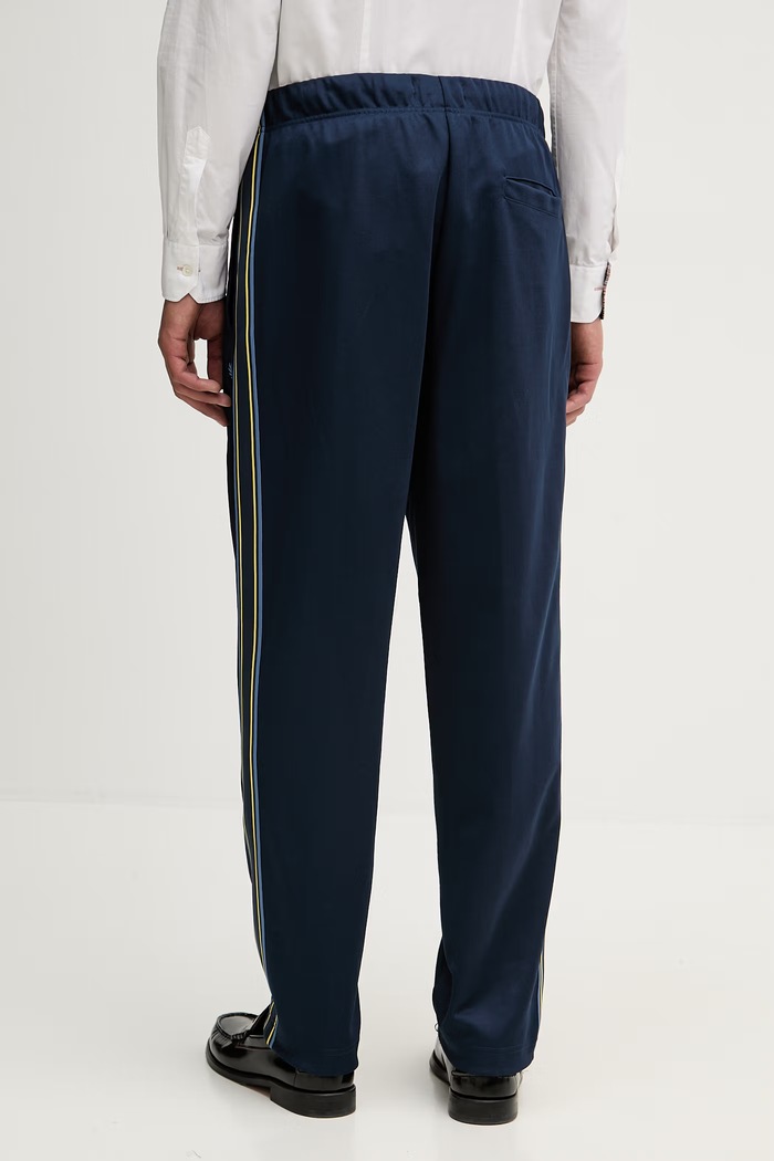 Oblačila Fred Perry hlače moške T2309 mornarsko modra