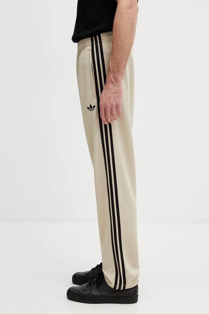 adidas Originals παντελόνι επίσημο με βαμβάκι Ανδρικό μπεζ KE6683