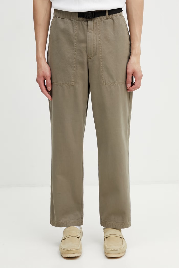 Barbour MTR0802OL72 брюки из хлопка для мужчин зелёный MTR0802OL72