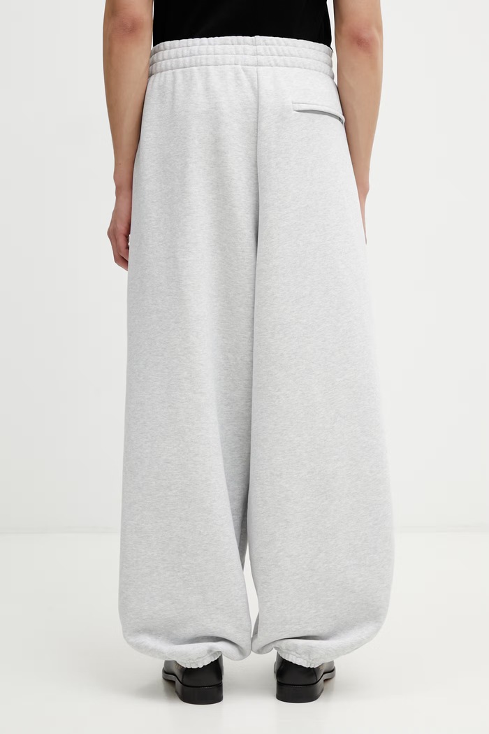 Îmbrăcăminte adidas Originals x Willy Chavarria pantaloni de trening cu bumbac pentru bărbați KV2249 gri