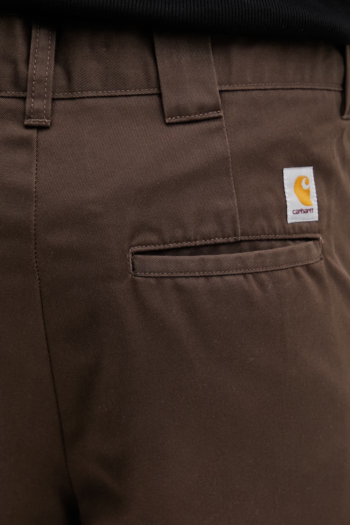 Carhartt WIP Craft Pant παντελόνι ανδρικό καφέ I035652.3IL02
