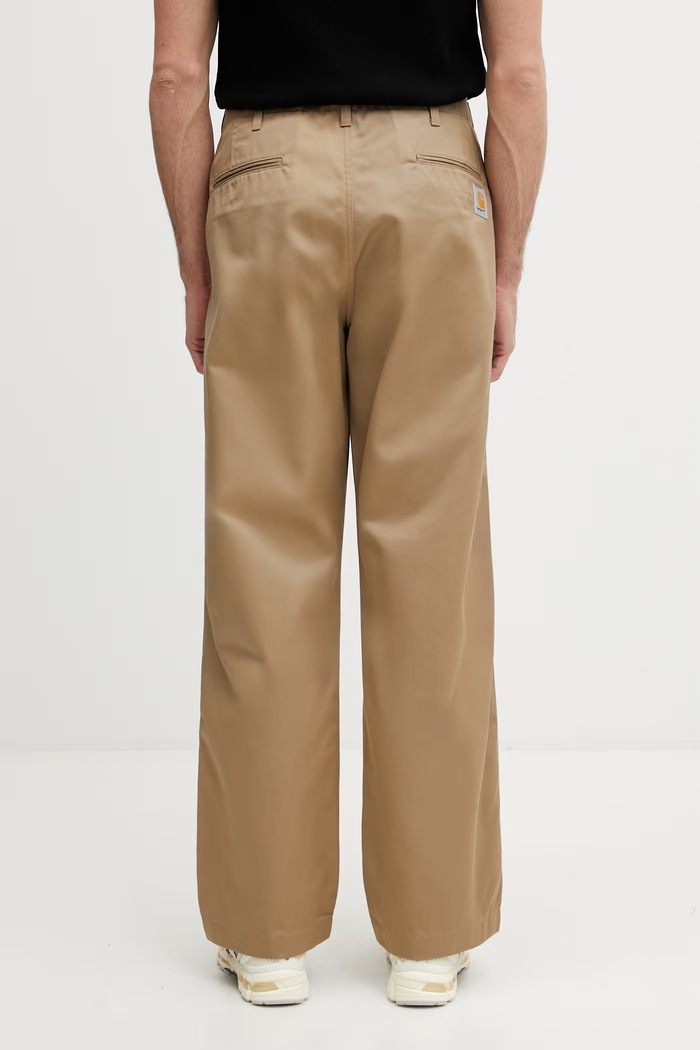 Odjeća Carhartt WIP Harold Pant regularne muške hlače I036502.8Y01 zelena
